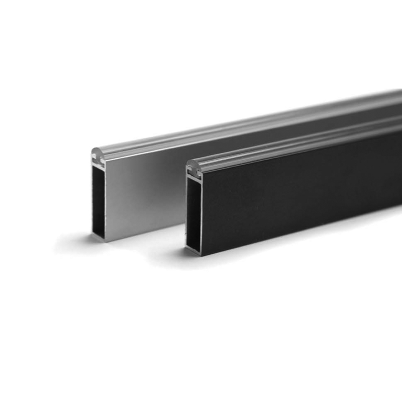 Užbaigimai LED lentynų profiliui