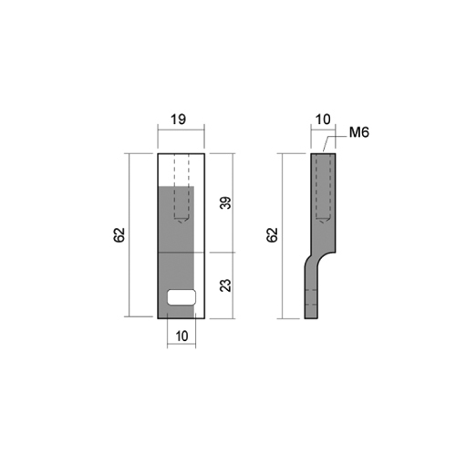 Tarpinis kartelės 15x30 STYLE laikiklis