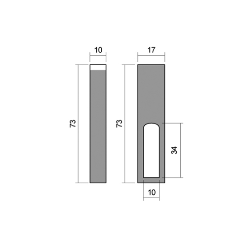 Tarpinis kartelės LINEAR S laikiklis