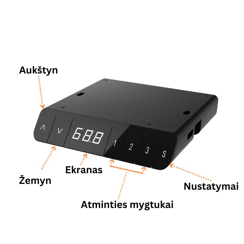 LED maitinimo šaltinis 12V, 20W, Compact