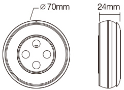 LED maitinimo šaltinis 12V, 40W, Waterproof