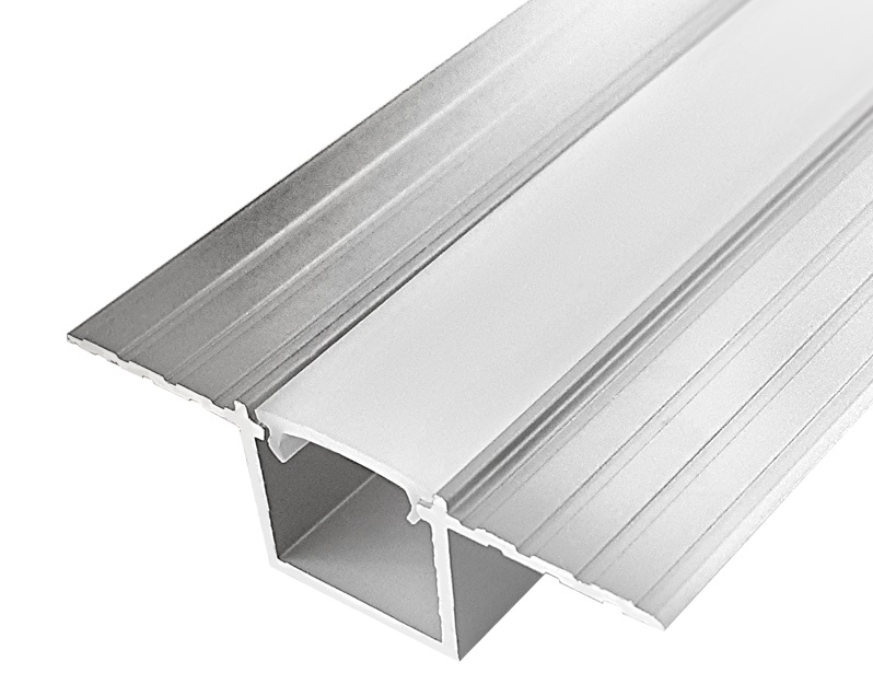 Užbaigimai LED lentynų profiliui