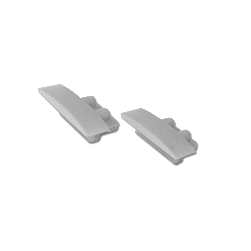 Užbaigimai LED lentynų profiliui