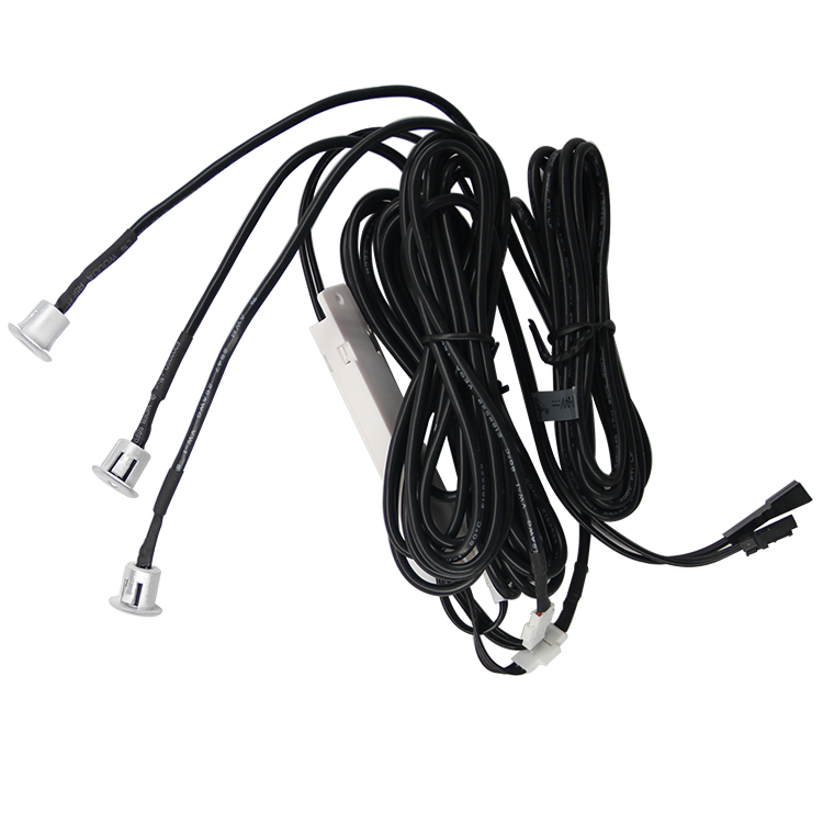 Užbaigimai LED lentynų profiliui