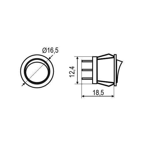 Mechaninis įleidžiamas jungiklis