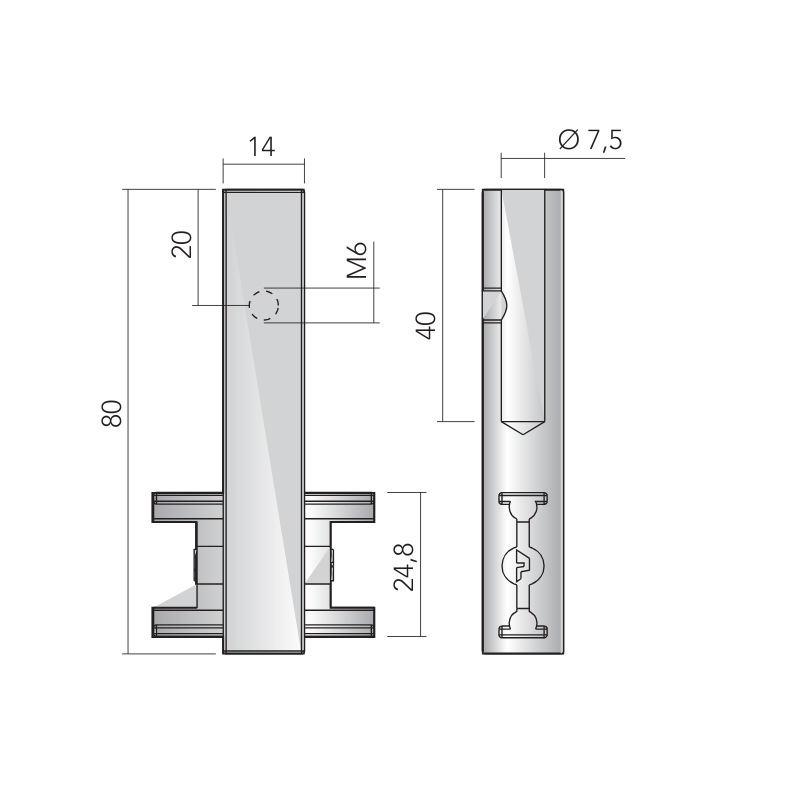 Ruletė BMI twoCOMP (8 m)